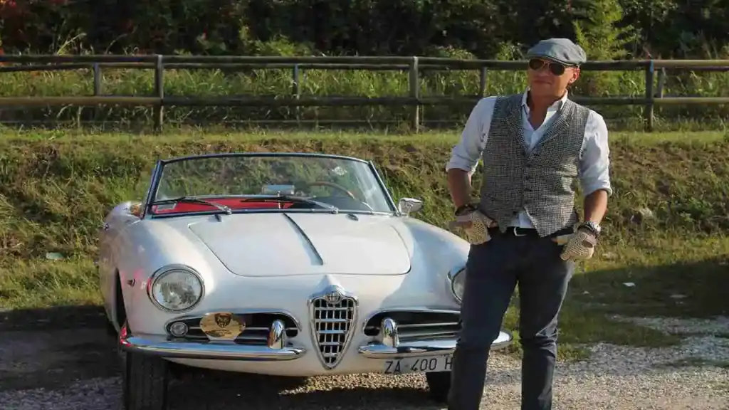 Taking a classic car tour